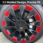 Wheel Rim Protector for Tesla Model Y 20 Inch Induction Wheels All-in-one Car Tire Trim Rings Rim Case Hubcaps Wheel Cover 2020-2024 Model Y Accessories