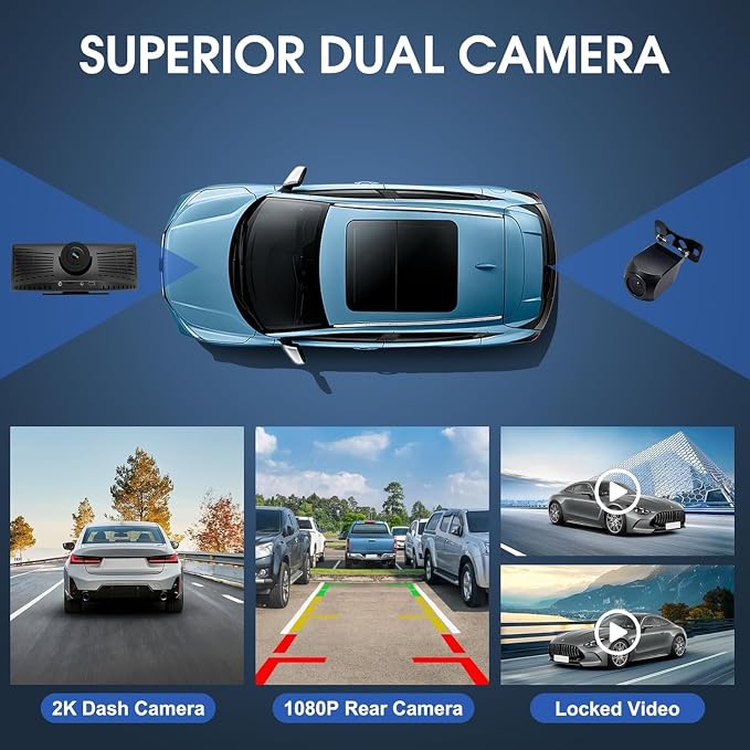 Wireless CarPlay Screen,8.1" Portable Touch Screen Car Stereo with 2K Dash