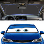 Windshield Sun Shades Car Sun Shade Protector Blocks UV Rays for Full-Size Sedan & SUV, Mid-Size SUV, Sports Cars, Wagon and Mid-Size Pickup Truck Car Accessories (Blue,L)