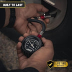 JACO ElitePro-X Tire Pressure Gauge with Lightning Chuck (100 PSI)