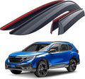 Goodyear Shatterproof Side Window Deflectors for Honda CR-V (CRV) 2017-2022, Rain Guards, Window Visors for Cars, Vent Deflector, Car Accessories, 4 pcs. - GY008732