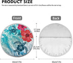 Hibiscus Turtle Steering Wheel Cover Sunshade Auto Interior Protector Easy Installation Steering Wheel Cover Sun Shade for UV Protection Universal Vehicle Accessories