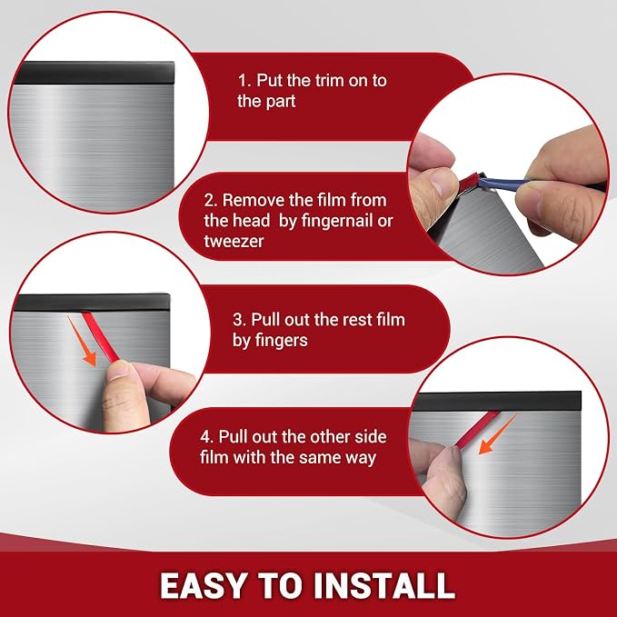 Rubber Edge Trim, 3/16"(5mm) Self Adhesive Flexible U Channel Edge Protecter for Glass, Flexiglass and Plywood, Fit for 5/32"-7/32" Width Edge, Black Color, 10Ft, EPDM Material