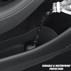 4-Piece Door Pocket Liners Set for 2026 Tesla Model Y Juniper Accessories | Protect Carpeted Door Pockets Against Spills and Debris, Durable TPE & Waterproof, Easy Removal and Clean