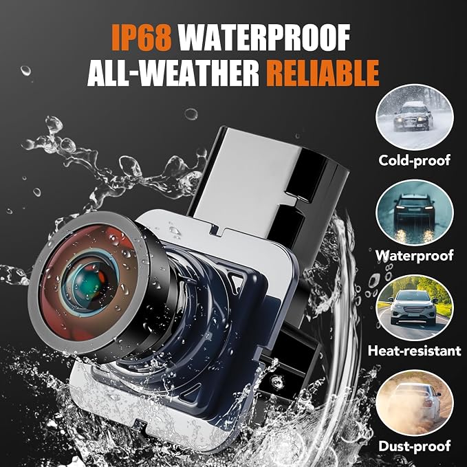 Reverse Backup Camera Compatible with Ford Escape 2014 2015 2016 | Night Vision Wide-angle Rear View Camera Parking Assist Replaces# GJ5T-19G490-AD, CJ5T-19G490-AB, EJ5T-19G490-A