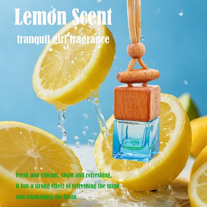 ikeda fragrance Car Air Freshener 8ml Automotive Scents | Long-Lasting Keep Fragrance | Auto Hanging Diffuser Bottles | Remove Odor Fresh Air Home Deodorizer (1pcs,Tranquil Girl)
