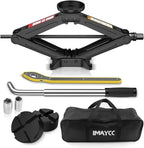 Car Jack Kit 2.5 Ton, Universal Scissor Car Jack, Portable Tire Changing Kit for Car SUV MPV