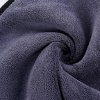 Large Microfiber Drying Towel for Car, Great Thick Soft Plush Towels, 36 x 24inches 800GSM Thickness, Quality, Washable, Absorbency No Scratch Lint Free Drying Towel (36 x 24inches,Grey-Blue,1pack)