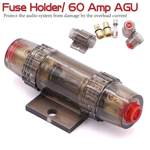 8 Gauge Car Amp Wiring Kit,1000 Watt Amp Wire kit,Make Connections and Brings Power to Your Audio Systems, Subwoofers and Speakers