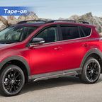 Window Visors Rain Guards for 2013-2018 Toyota Rav4, Out-Channel Window Vent Wind Deflectors Visors Shades for 13-18 Toyota Rav4