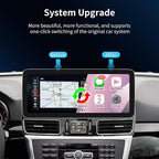 Wireless CarPlay/Android Auto 12.3 Inch Touchscreen for Mercedes Benz ML GL W166 X166 (2012-2015) with NTG4.5/4.7 System, Car Radio Receiver, Multimedia, Bluetooth, Car Stereo