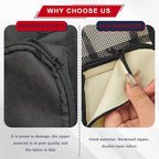 Car Seat Side Storage Pocket, Car Multifunctional Seat Organizer Hanging Bag, Auto Mobile Phone Wallet Sunglasses Mesh Net Pocket, Auto Accessories for Cars SUVs Trucks (White, 1PCS)