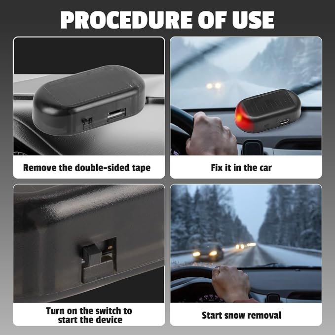 Anti-Freeze Electromagnetic Car Snow Removal Device, Electromagnetic Molecular Interference Antifreeze Snow Removal Instrument,Defroster for Car Windshield,Antifreeze Device (3)