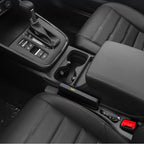 Car Seat Gap Filler Organizer Compatible with Honda CR-V CRV Accessories Seat Gap Plug Blocker with Storage Slot Non-Slip Car Cup Holder Coaster Black