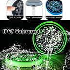 2PCS LED Car Cup Holder Lights, Light up Car Coasters for Cup Holders 7 Color-Changing Light Up Cup Holder Insert Coasters, Waterproof Car Accessories for Teens, Car Gifts for Men & Women
