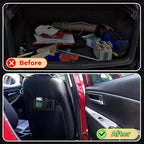 2 Pcs Boat Storage Net Bag, ABS Plastic Car Framed Mesh Net Holder, Phone & Cargo Organizer with Screws for Auto, Rv, Boat, Pontoon, Truck Pocket Storage (6.7 x 3.15 Inch)