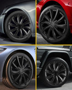 Hubcaps,16 inch hubcaps Set of 4, Wheel Rim Cover ABS Material, Snap On Car Truck SUV Replacement, for Toyota Camry Nissan Mazda etc