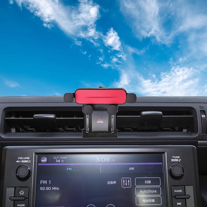 for Toyota GR86 Subaru BRZ 2021 2022 2023 2024 2025 Universal Auto Phone Holder Car Cradle Rotatable Clip Cell Phone Cradle Mount Fit for 3.5-5.5 Inch Phone Interior Accessories