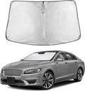 Windshield Sunshade Compatible for Lincoln MKZ 2013-2018 2019 2020, Sun Visor for Front Windshield & Window Sun Shade Cover, UV Heat Blocker & Protector, Car Accessories