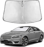 Windshield Sunshade Compatible for Lincoln MKZ 2013-2018 2019 2020, Sun Visor for Front Windshield & Window Sun Shade Cover, UV Heat Blocker & Protector, Car Accessories