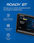 SiriusXM Roady BT Vehicle Satellite Radio - Enjoy SiriusXM Through Your Existing Car Stereo (RoadyBT SXVRBT1) (Renewed)