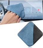 Car Screen Cleaner, Microfiber Auto Screen Cleaning Pad, Foldable Touch Screen Cleaner Cloth for Vehicle Dashboard LCD Display, Car Cleaning Kits