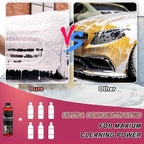 High Foam Car Wash Soap, pH Balanced Car Shampoo for Foam Cannon, Blaster Gun & Bucket - Auto Detailing Shampoo Super Suds Safe on Wax, Sealant, Ceramic, and Clear Coat Finishes-500ml/17fl.oz