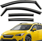 Extra Durable Window Deflectors in-Channel Window Visors Rain Guards Fit for XV Crosstrek 2018-2023, Sun Visors, Wind Vent for Shades, Exterior Car Accessories - 4pcs. AG0837