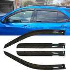 4pcs Original Shatterproof Rainproof Window Wind Deflectors for Equinox 18-24,Outside Mount Rain Guard Sets,Nice Looking Window Visors for Cars,Vent Deflector for Chevrolet 2018-2024 Equinox 94634