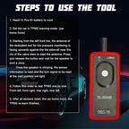 TPMS Relearn Tool for Car Tire Sensor, EL-50448 Tire Pressure Monitor Sensor Activation Reset Tool OEC-T5, System Programming Training for Most Series Vehicles (Red)