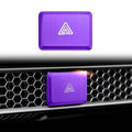 Polodunn for Honda Civic 2022-2025, for Accord/HRV/CRV 2023-2025, for Acura Integra 2023 2024 - Hazard Warning Light Push Button Cover, Emergency Flashers Trim Accessories (Purple)