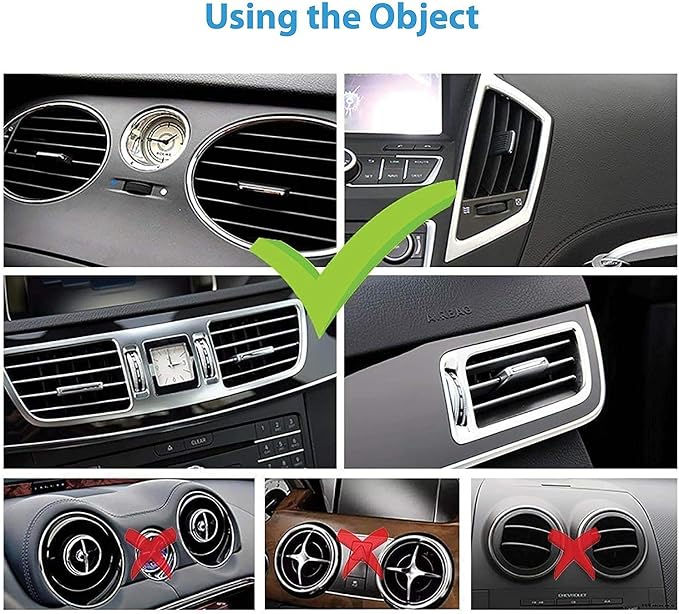 Beam Electronics Car Phone Holder Mount, Phone Car Air Vent Mount Holder Cradle Compatible for iPhone 12 11 Pro Max XS XS XR X 8+ 7+ SE 6s 6+ 5s 4 Samsung Galaxy S4-S10 LG Nexus Nokia