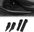 Car Door Storage Box for 2019-2024 Subaru Forester Accessories, Front & Rear Door Side Pocket Organizer with Car Cup Holder Insert, Non-Slip Waterproof Door Slot Protective Pad, 4 Pack