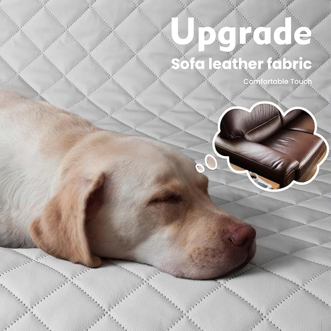 Back Seat Extender for Dogs 57 * 28.7 in, Upgraded Sofa Leather Dog Car Seat Cover for Back Seat, Foldable in the Car, Hard PVC Panels Bottom Support to 330 lbs, for Full Size Truck/SUV