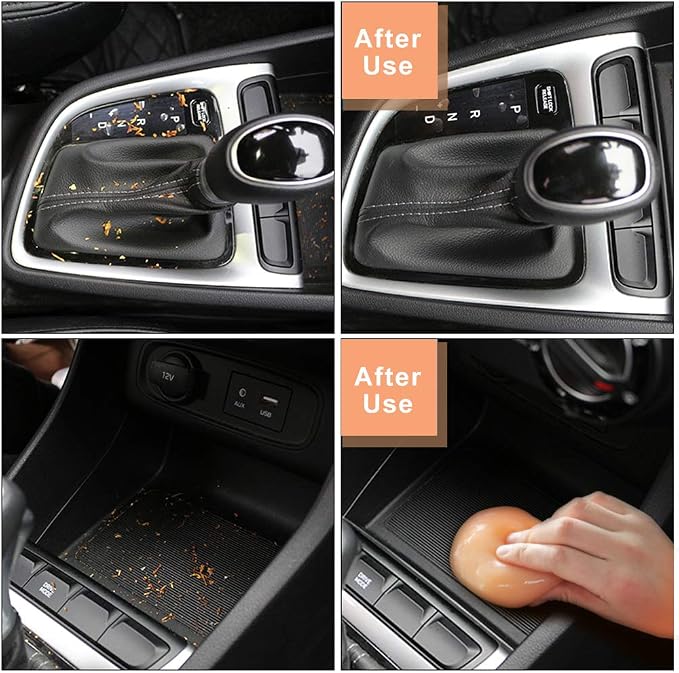 Cleaning Gel for Car Detail Putty Car Vent Cleaner Putty Gel Detail Auto Tools Car Interior Cleaner Cleaning Mud for Car and Keyboard Cleaner Slime 2026 Upgrade