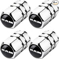 Tire Valve Stem Caps for Dodge RAM Series Stem Cap Universal Car Air Cover Car Accessories for Cars, SUV, Truck, Motorcycles Silver