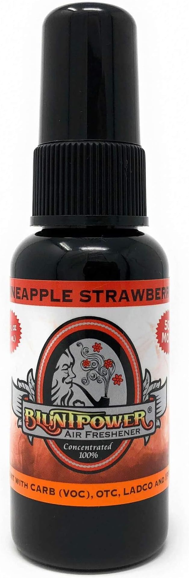 (Pineapple Strawberry, 1 Pack) Concentrated Air Freshener for Room and Car Spray - Oil-Based Diffuser Spray Bottle - Long-Lasting Bathroom Spray, Car Freshener, & Odor Eliminator Spray