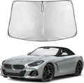 Windshield Sunshade Compatible for BMW Z4 / M2 / M8 2003-2022 2023 2024 2025 2026, Sun Visor for Front Windshield & Window Sun Shade Cover, UV Heat Blocker & Protector, Car Accessories