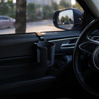 Large Car Door Cup Holder, Vehicle Armrest Cup Holder for Almost Any Size Bottle or Can