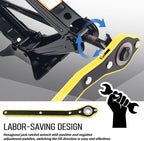 Scissor Jacks Set,2 Ton Portable Car Jack Kit with Lug Wrench & Scissor Jack Handle & Lug Nut Socket,Professional Tire Changing Kit as Auto Emergency Kits for Most Auto,SUV