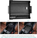 Maverick Center Console Organizer for 2022 2023 2024 2025 2026 Ford Maverick Truck Accessories Central Console Armrest Tray Storage Box Insert Tray Coin Container