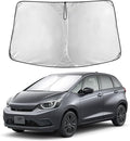 Windshield Sunshade Compatible for Honda Fit 2007-2022 2023 2024, Sun Visor for Front Windshield & Window Sun Shade Cover, UV Heat Blocker & Protector, Car Accessories
