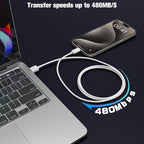 Car Carplay Cable for iPhone 17/16/15,iPhone 16/15 Plus17/16/15 Pro 17/16/15Pro Max charger,USB A to USB C for Carplay USB C Cord, iPad USB C Cable 10th, iPad Air Car Charger Cable Cord 3FT (White)