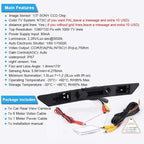 Super HD vehicle camera 1280x720 pixels 1000 TV line Car Parking Camera Night Vision Reverse Waterproof Trunk Handle back rear view camera for Audi A4 B6 B7 A3 A6 Avant Kombi S3 S6 A8 S8 RS4 RS6 A5 Q7