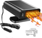 12V 150W Car Heater, Portable Car Heater Plug into Cigarette Lighter, 2 in 1 Fast Heating Defrost Defogger, Windscreen Defogger Window Defroster for Car