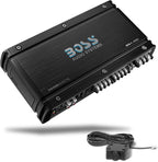OX4.400 4 Channel Class A/B Car Amplifier – 1600 High Output, Low/High Level Inputs, Low Pass Crossover, Add Bass to Your Subwoofer