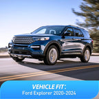Side Window Deflectors for Ford Explorer 2020 2021 2022 2023 2024 2025 2026 Window Visors Rain Guards, Vent Shade for Fresh Air, Rain & Snow Protection, Wind Noise Reduction-4PCS