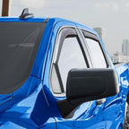 Goodyear Shatterproof in-Channel Window Deflectors for Chevrolet (Chevy) Silverado/GMC Sierra 1500 2019-2026 Crew Cab,Rain Guards,Window Visors,Vent Deflector, Truck Accessories,4pcs- GY003415LP