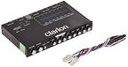 EQS755 7-Band Car Audio Graphic Equalizer with Front 3.5mm Auxiliary Input, Rear RCA Auxiliary Input and High Level Speaker Inputs, BLACK