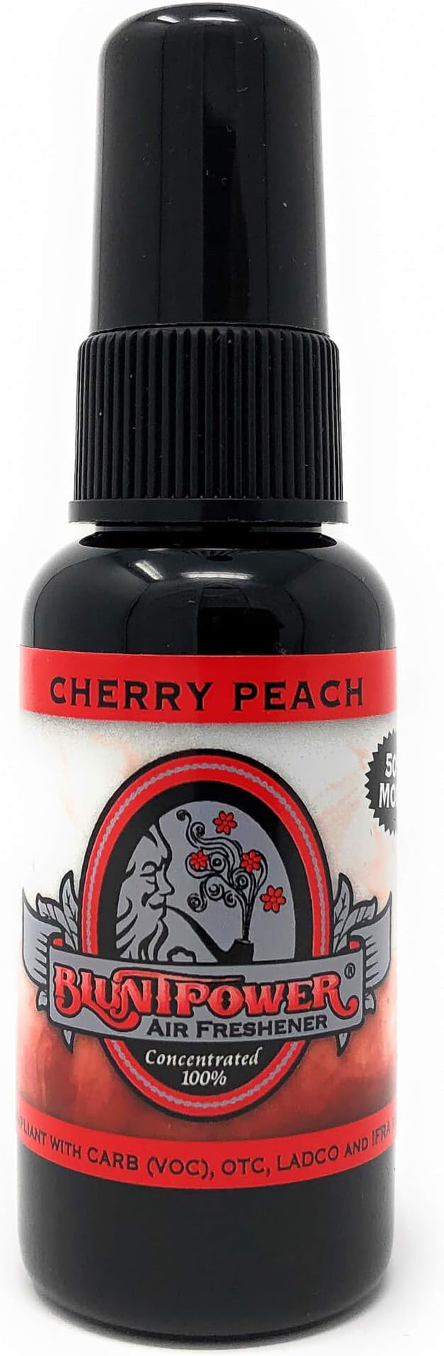 (Cherry Peach, 1 Pack) Concentrated Air Freshener for Room and Car Spray - Oil-Based Diffuser Spray Bottle - Long-Lasting Bathroom Spray, Car Freshener, & Odor Eliminator Spray
